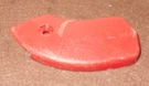 1/2 1964.5 Ford Mustang Coupe Convertible Orig Lh Red Seat Hinge Cover. Fixed Price $59.00.