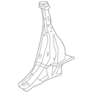 Genuine Nissan Body B-pillar Reinforcement 76514-1EA1A. Fixed Price $598.73.