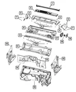 Genuine Mopar Cowl Side Panel Right 68298758AH. Fixed Price $122.07.