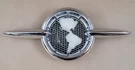 Original 1955 Oldsmobile Fiesta 88 98 Chrome Hood Emblem Ornament 566353. Fixed Price $149.99.