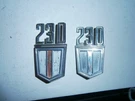 Gm 1962-1967 Chevelle Chevy Ii Nova 230 Shield Fender Emblem Pair 3864242. Fixed Price $20.00.