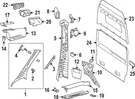 Genuine Mercedes-benz Door Sill Plate 910-686-15-00-9051. Fixed Price $147.20.