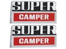 1973-76 F350 Fender Emblems Super Camper Lh-rh Pair Pickup Truck New. Fixed Price $74.90.