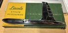 1951 Nos Mercury Lincoln Gas Fuel Door Guard Trim Molding Ornament 1M-18296. Fixed Price $49.95.
