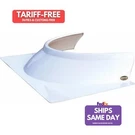 Dominator Race 900-WH, One White Plastic Rock Guard Formed 3IN Tall Perfor. Fixed Price $116.85.