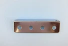 Lowrider Hydraulics 4 Hole Panel, Steel, Nickel Plated, 1, & Air. Fixed Price $12.00.
