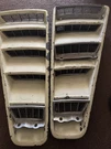 1965 1966 Ford Mustang Fastback Vent Louver Left/right Side Complete Set. Fixed Price $1600.00.