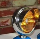 5" Small Chrome Amber Glass Visor Fog Light Lamp 12 Volt Custom Car Pickup Truck. Fixed Price $57.11.