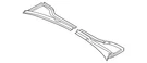 Genuine Volkswagen Cowl Grille 5GM-819-403-A-9B9. Fixed Price $120.17.
