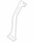 Oem New 05-11 Ford Crown Vic Town Car Right Side Inner B Pillar 4W1Z5424300AA. Fixed Price $157.00.
