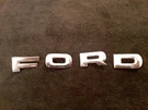 Vintage 1965 1966 Ford Grill Hood Letters # C5TB-8A342-A, B,c,d. Fixed Price $50.00.