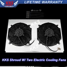 Kks Radiator Shroud 12"FAN Fit Oldsmobile Cutlass Regal Buick Skylark Lemans 26". Fixed Price $139.00.
