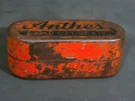 Antique Rare Anthes Head Lamp Light Bulb Fuse Spare Kit Tin Box. Fixed Price $40.00.