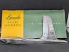 Nos 1951 Mercury Lincoln Gas Fuel Door Guard Trim Molding Ornament 1M-18296. Fixed Price $52.24.