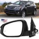 Driver Left Side Mirror Blind Spot Heated Turn Signal For Toyota RAV4 2013-2018. Fixed Price $59.09.