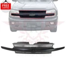 New Front Grille Assembly Black Fits 2002-2005 Chevrolet Trailblazer GM1200470. Fixed Price $98.22.