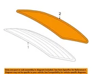 Gm Oem 07-11 Aveo Back Glass Moldings-reveal 96648485. Fixed Price $45.02.