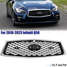 For 2018-2022 23 Infiniti Q50 Chrome Bezel Front Bumper Grille Base Models. Fixed Price $60.99.
