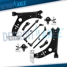 10PC Front Lower Control Arms +ball Joints Kit For Jetta Golf Eos Gti A3 Quattro. Fixed Price $167.16.