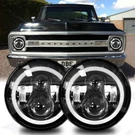 7 Inch 90W Round Led Headlight Hi/lo Beam For Chevy C10 C20 C30 Pickup Truck. Fixed Price $83.99.