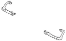 Genuine Land-rover Side Support LR152526. Fixed Price $567.95.
