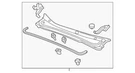 Genuine Honda Cowl Top Assembly Front 74200-SHJ-A01. Fixed Price $350.72.