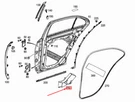 Mercedes-benz W213 Door Reinforcement Rear Right A2137370216. Fixed Price $14.80.