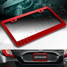 1 X Car Auto Metal License Plate Frame Holder Red Aluminum Alloy Front Or Rear. Fixed Price $7.95.