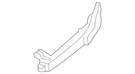 Genuine Audi Side Seal 8U0-821-169. Fixed Price $35.45.