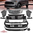 For Nissan Kicks 2025 Front Bumper Cover Kit W/grille Bracket Engine Plate 9PCS. Fixed Price $749.00.