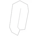 Genuine Nissan Door Shell Insulator 80992-6CA1A. Fixed Price $11.45.