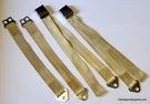 1963-64 Chrysler Seat Belts #2486632 Hickok Mopar Dodge Gold Tan. Fixed Price $224.95.