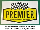 Premier High Performance Fasteners Vintage Racing Sticker Decal- Nascar Scca. Fixed Price $9.39.