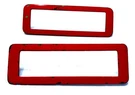 Oem 1971-1973 Mustang Front Side Marker Light Metal Bezel Lot Of 2. Fixed Price $7.00.