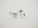 Alfa Spider Right Vent Window Latch Chrome Oem New. Fixed Price $79.00.