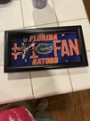 University Of Florida Gators #1 Fan License Plate Clock Pretty Made By Rico. Fixed Price $9.99.