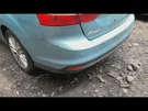 2012-2014 Ford Focus Rear Bumper Sedan With Park Assist Oem. Fixed Price $220.00.