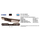 New Capa Diamond Standard Rear Step Bumper Assembly Ford 9C3Z17906APTM. Fixed Price $876.55.