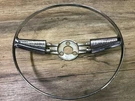 1958 Chevrolet Biscayne Del Ray Used Gm Chrome Steering Wheel Trim Oem. Fixed Price $95.00.