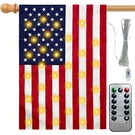 28 X 40 Inch Large Size American Flag Lights,usb Powered Up Ga.... Fixed Price $30.91.