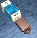 1971-1973 Mustang Mach Torino Cougar XR7 Nos Tobacco Shoulder Seat Belt Boot. Fixed Price $49.00.
