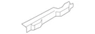 Genuine Ford Center Reinforced Extension CK4Z-6128409-A. Fixed Price $17.09.