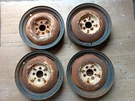 Wheels Rim Fiat 1100 103 Series - And Tv Original Set 4 Pieces. Fixed Price $500.56.
