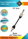New Oe Rear Cv Axle 1989-1997 Ford Thunderbird Lifetime Warranty. Fixed Price $123.26.