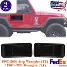 Door Handles Set Front For 1997-2006 Jeep Wrangler (tj) 87-95 (yj). Fixed Price $54.58.