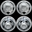 Fits Dodge Ram 3500 2019-26 Chrome 17" Dually Wheel Simulators Skins Liners. Fixed Price $429.99.