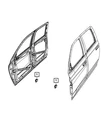 Genuine Mopar Door Module Left 68374089AG. Fixed Price $71.07.