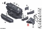 For Bmw Genuine Radiator Support Air Duct Front Right 51748050562. Fixed Price $225.42.