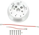 For Flaming River Ididit Gm Chevy 5 & 6 Hole Billet Steering Wheel Hub Adapter. Fixed Price $26.69.