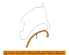 Oem 85-89 Astro,safari Fender Exterior Trim-wheel Opng Mldg 15596285. Fixed Price $55.97.